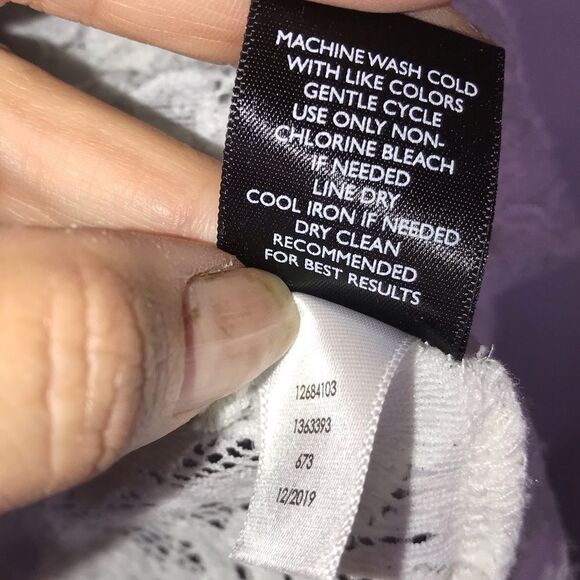 Torrid Black and White Lace Football T-shirt - Picture 7 of 9